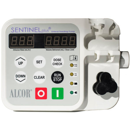 Alcor Sentinel Plus Enteral Feeding Pump with Power Supply and Operator Manual SelfiMed UK