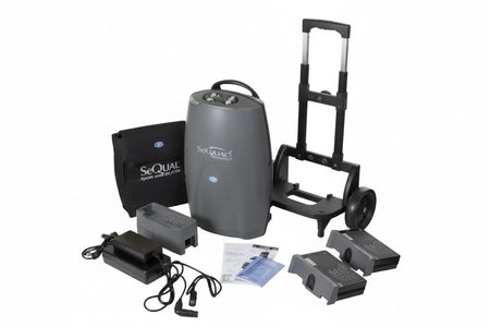 Sequal Eclipse 5 with autoSAT Oxygen Concentrator - SelfiMed UK