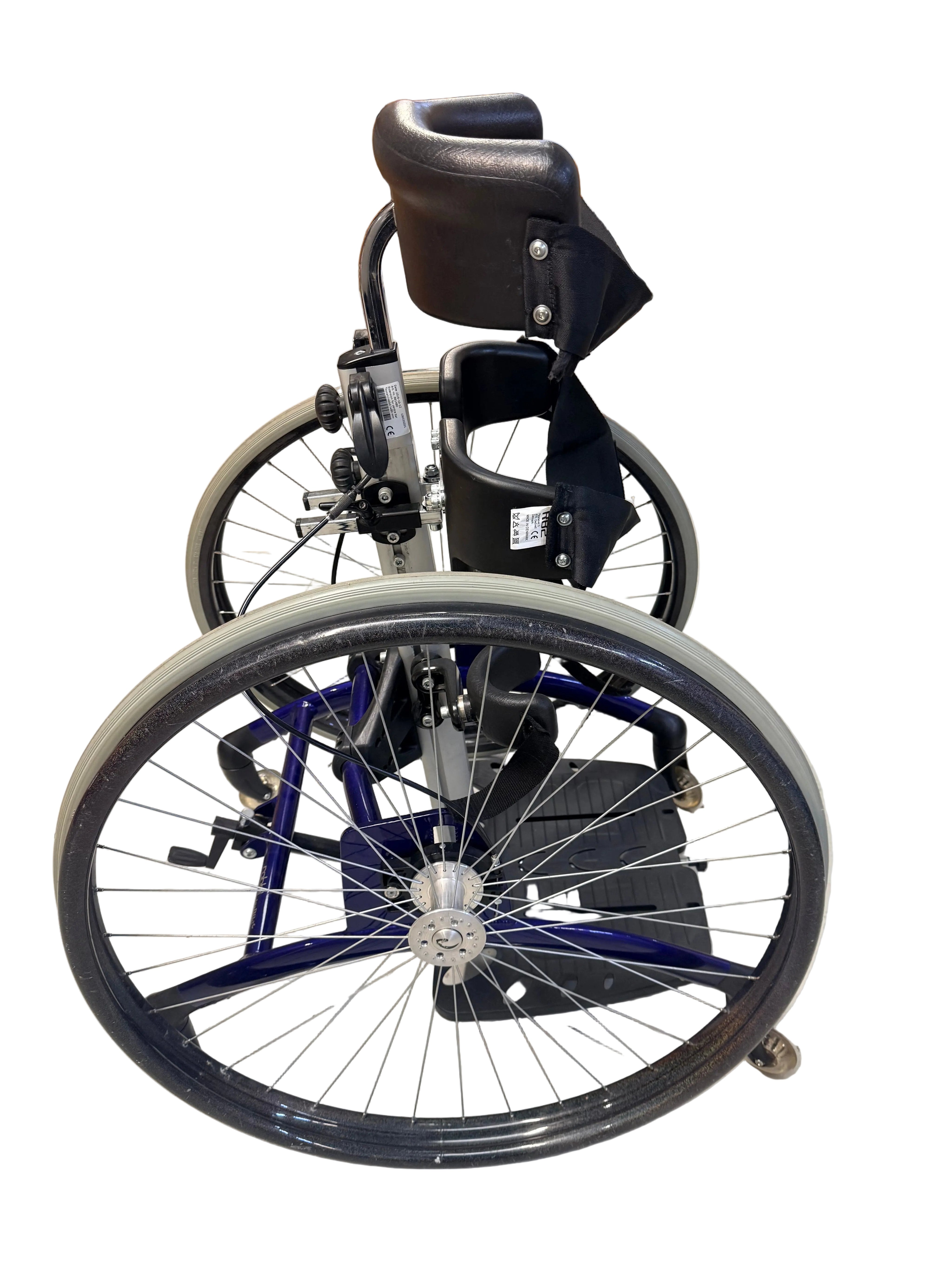 Side View of R82 Rabbit Up adaptive standing frame SelfiMed UK