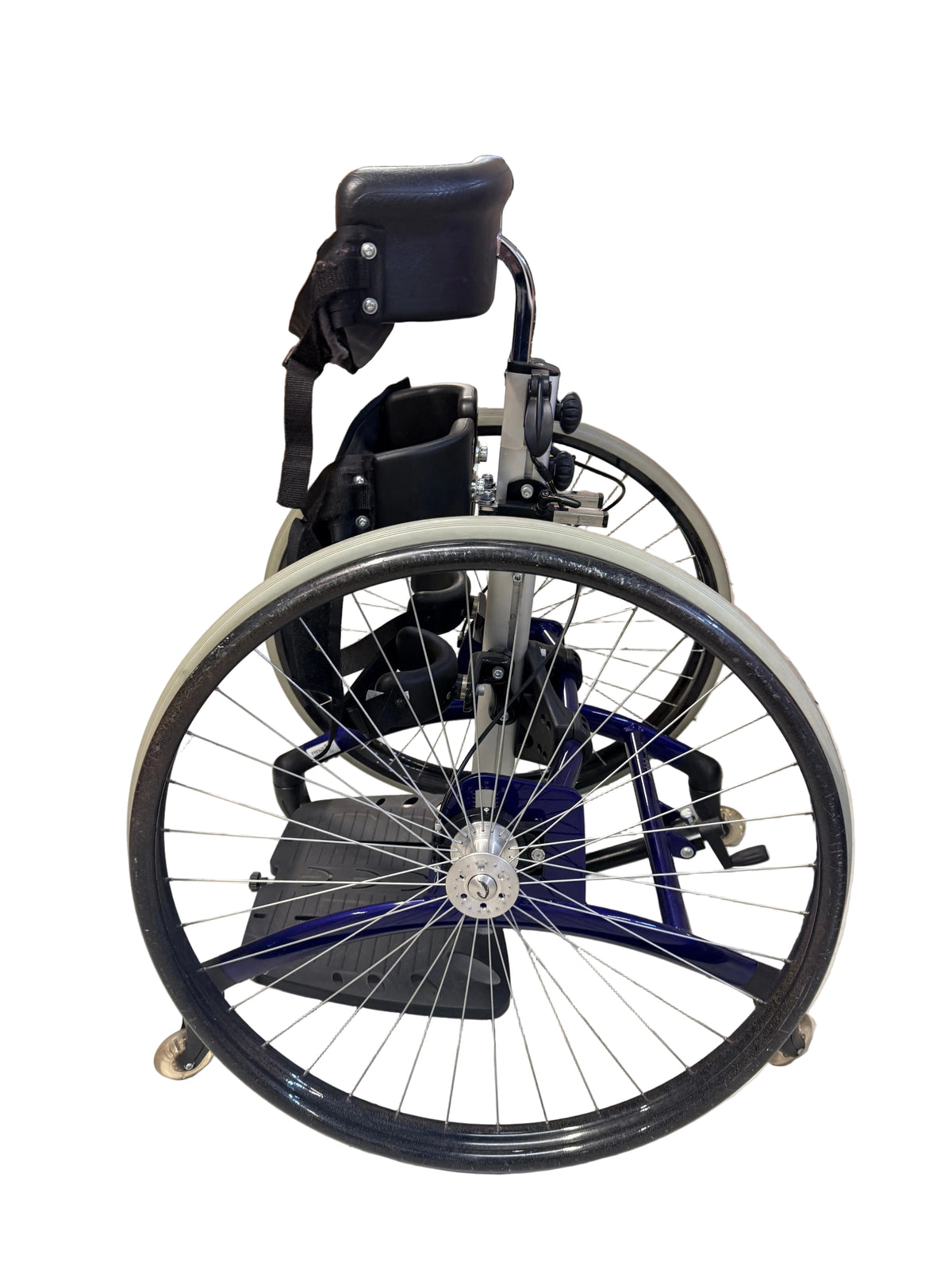 Side View of R82 Rabbit Up adaptive standing frame SelfiMed UK