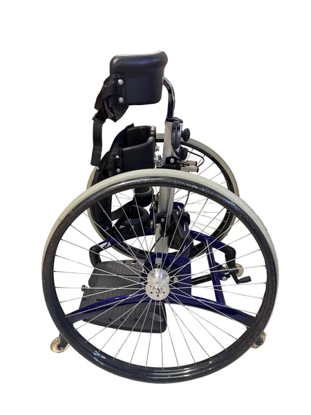 Side View of R82 Rabbit Up adaptive standing frame SelfiMed UK