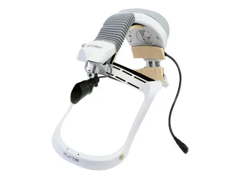 Side view of Stryker Flyte surgical helmet