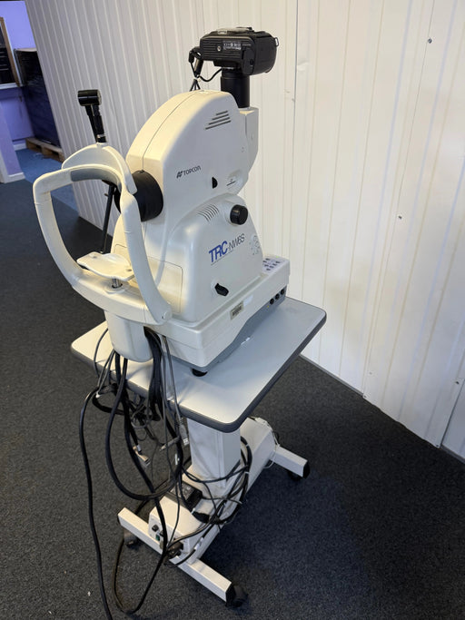 Side view of TRC-NW6S joystick and control panel