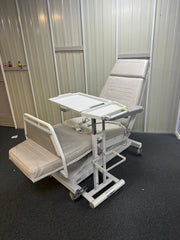 Likamed chair in upright position for infusion therapy