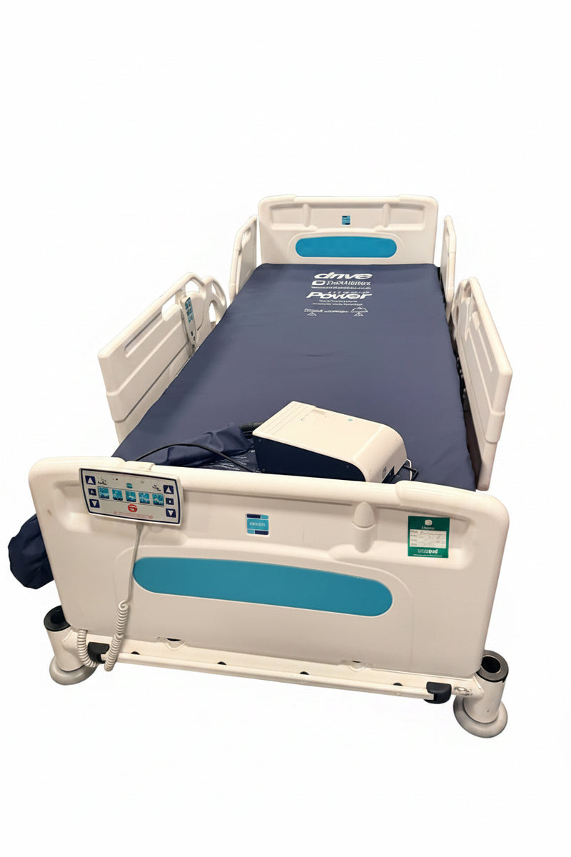 Sidhil Innov8 iQ Electric Hospital Bed with Devilbiss Drive Mattress with Pump (Like New) SelfiMed UK