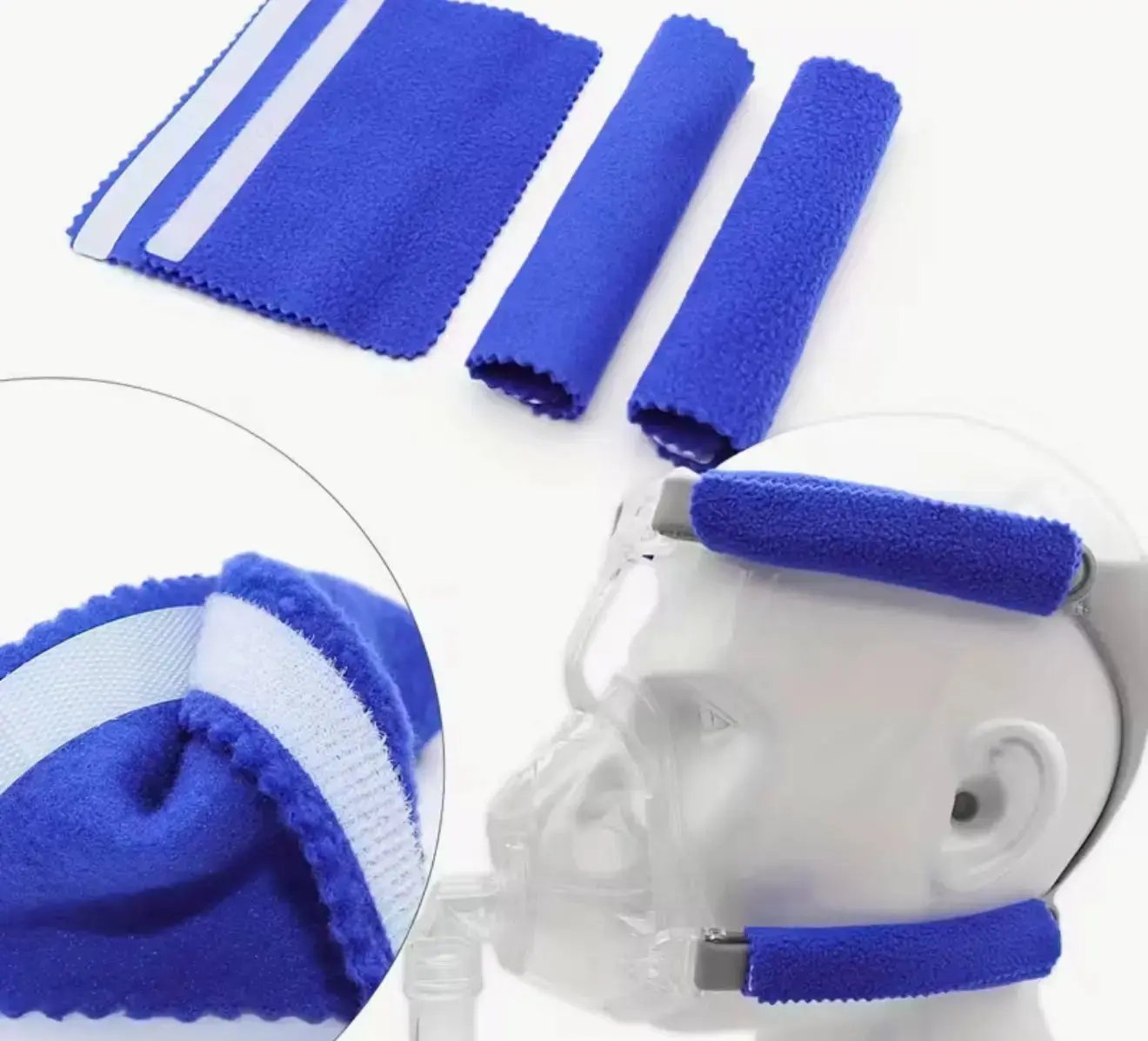 Soft Breathable CPAP Headband Covers - 4pcs Elarix Medical