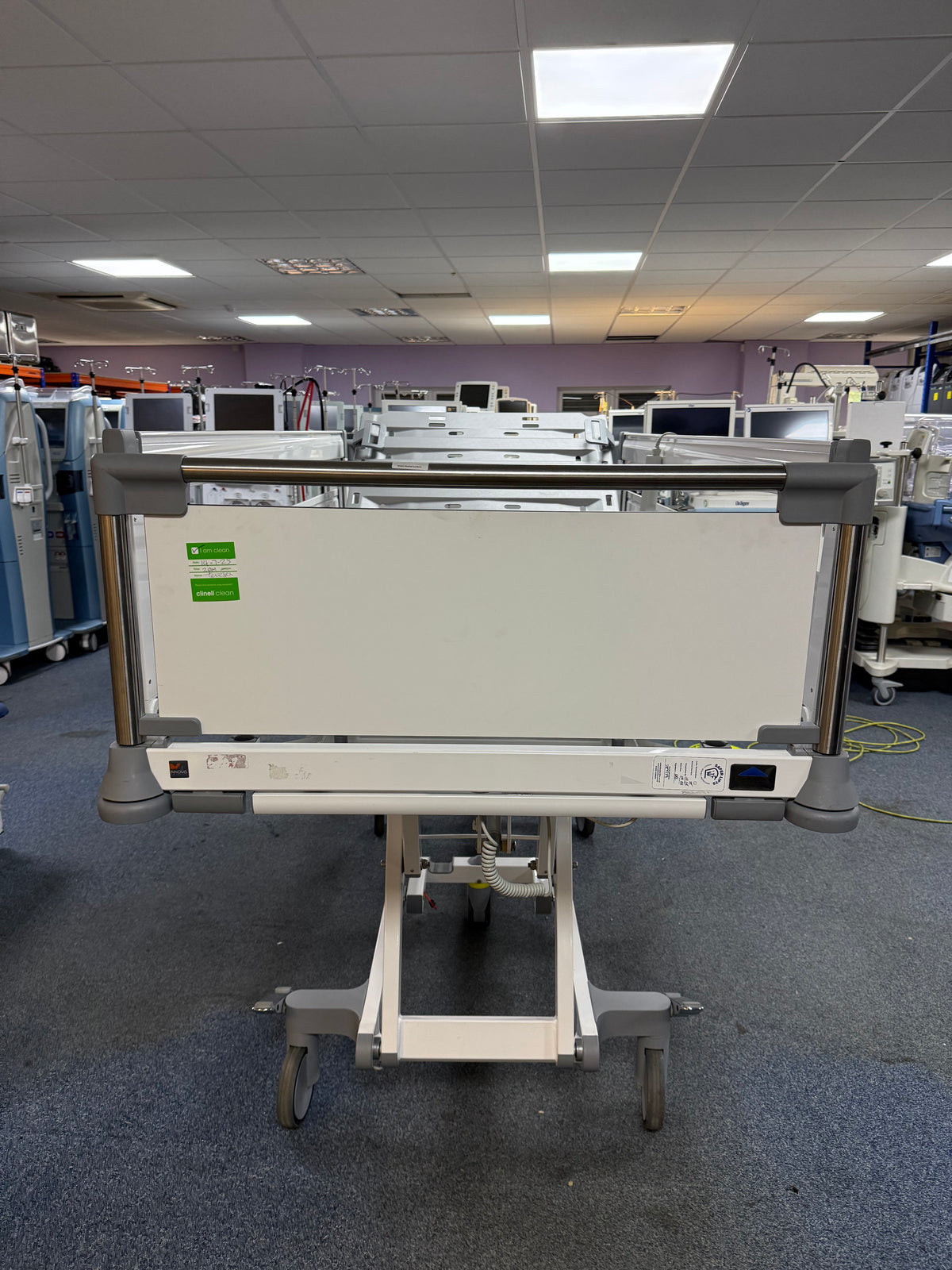 Stiegelmeyer Puro bed with optional safety side rails