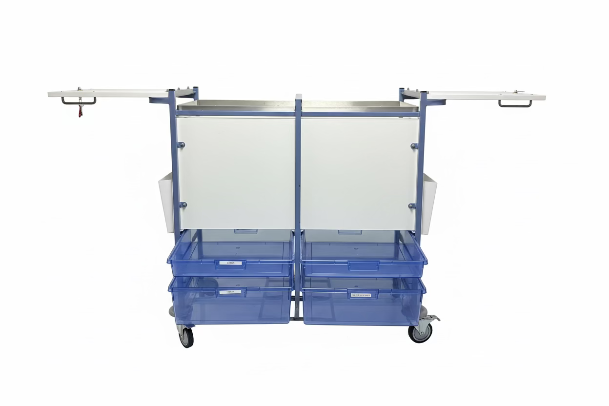 SunFlower Medical Notes Trolley with Keys SelfiMed UK