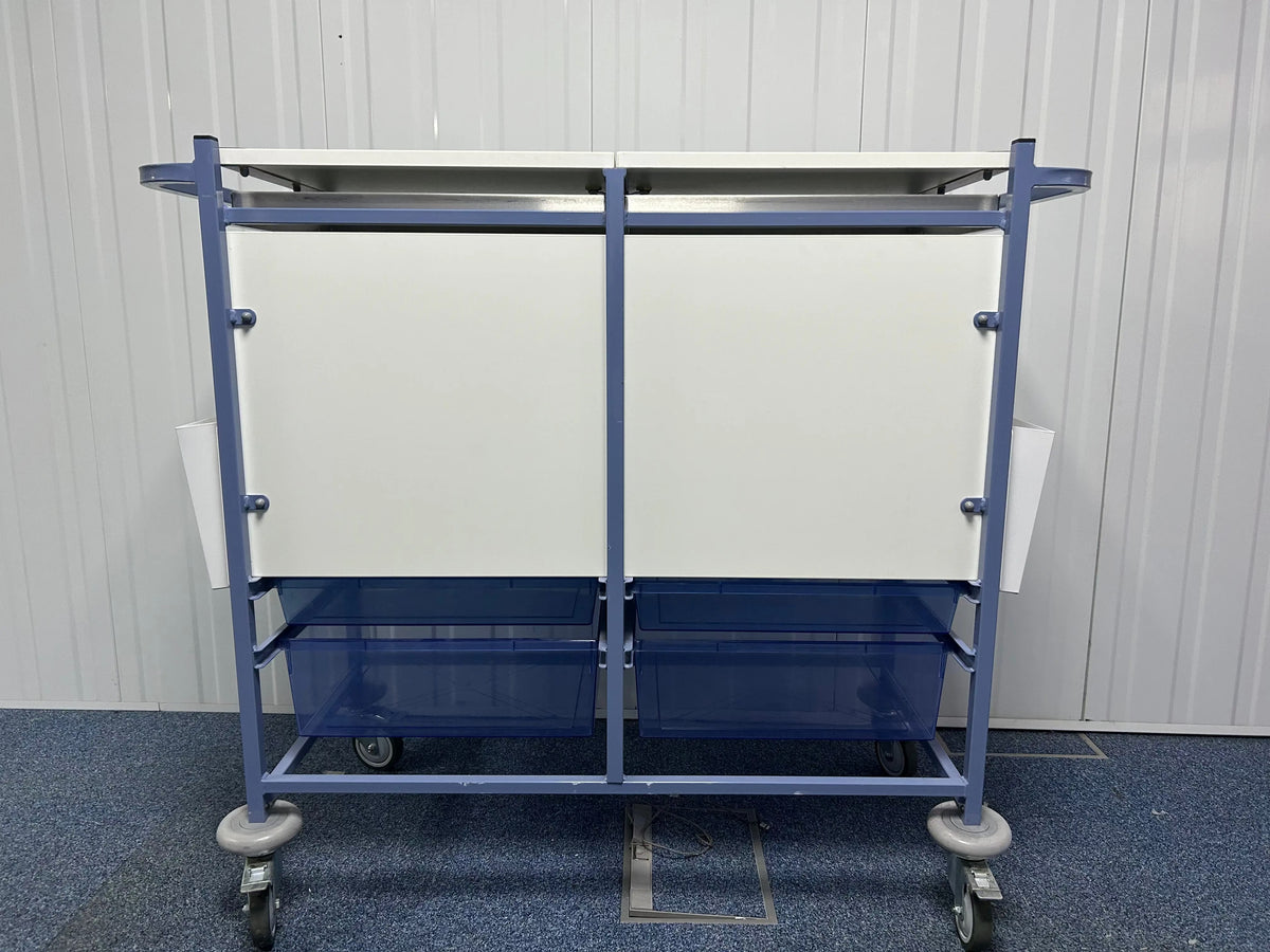SunFlower Medical Notes Trolley with Keys SelfiMed UK