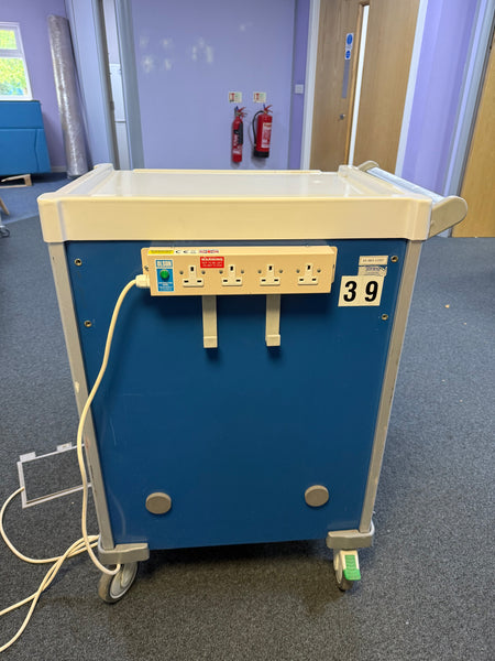 Systemed Crash Trolley in a hospital emergency room settin