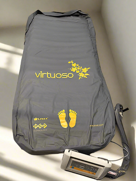 Top-down view of Linet Virtuoso mattress 