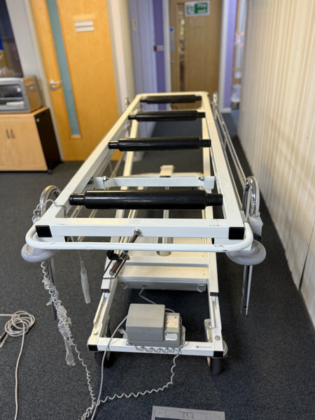 Top view of Electric mortuary table 