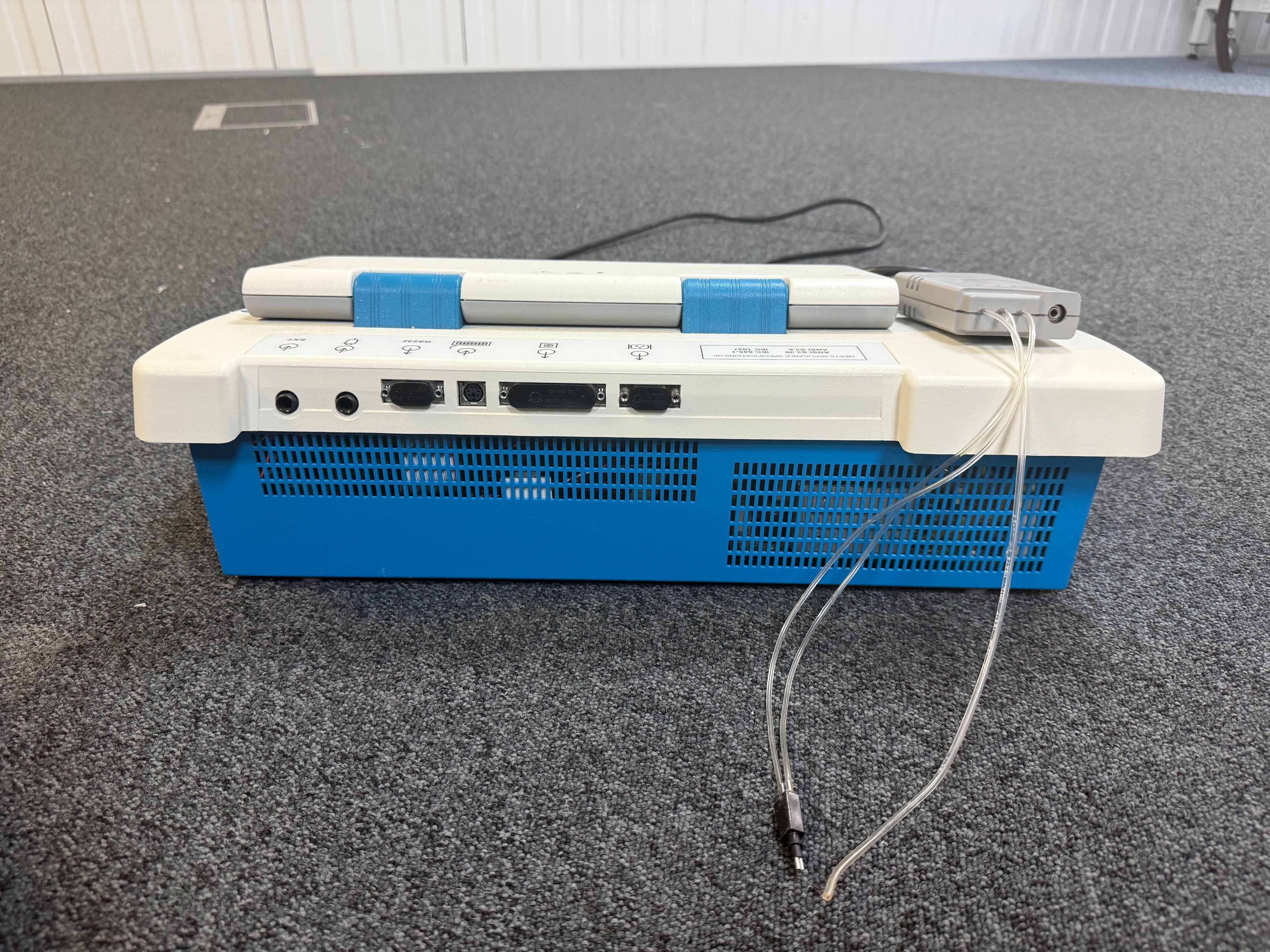 Tympanometry printout from GSI TympStar analyser