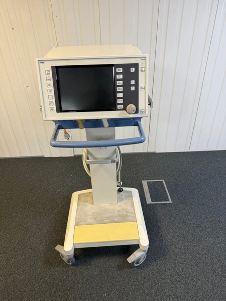 Used Dräger Evita 4 on mobile stand