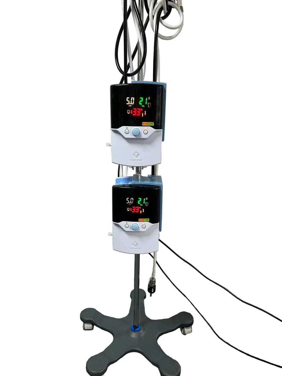 Vapotherm Precision Flow System on Pole Stand SelfiMed UK