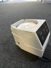 Ventilator-compatible humidifier with smart heating controls