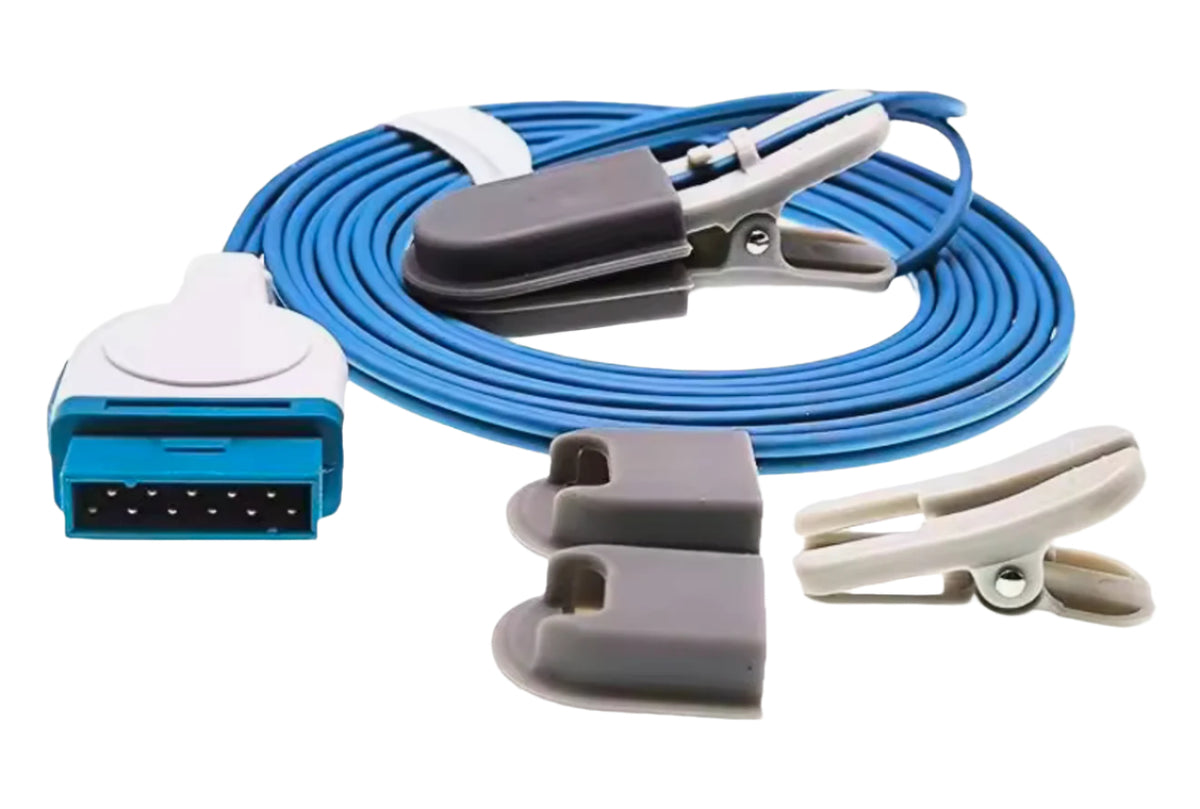 Veterinary Reusable SpO₂ sensor with Masimo technology and GE plug