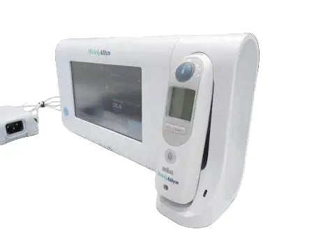 Welch Allyn Connex Spot Vital Signs Monitor on Stand with Power Supply and Accessories SelfiMed UK