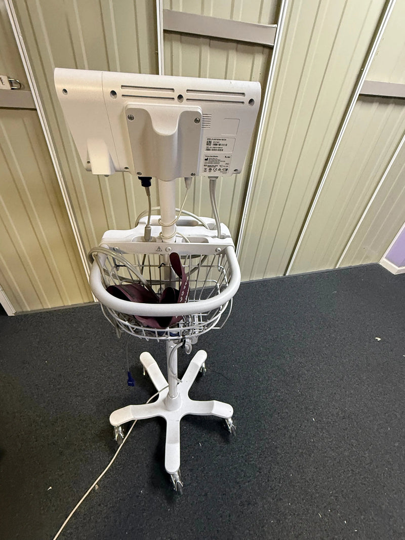 Welch Allyn Connex Spot Vital Signs Monitor on Stand with Power Supply and Accessories SelfiMed UK