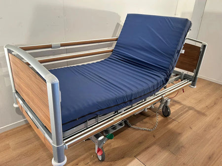 Wissner-Bosserhoff Electric Patient Bed with Hospital Mattress SelfiMed UK