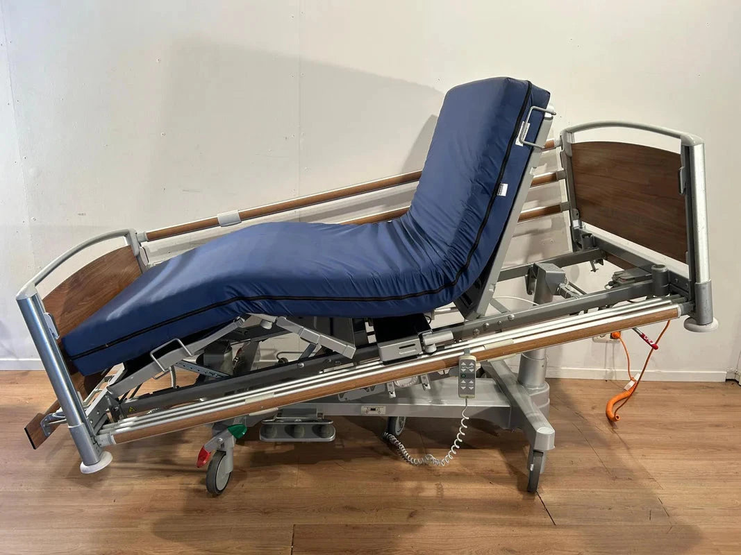 Wissner-Bosserhoff Electric Patient Bed with Hospital Mattress SelfiMed UK