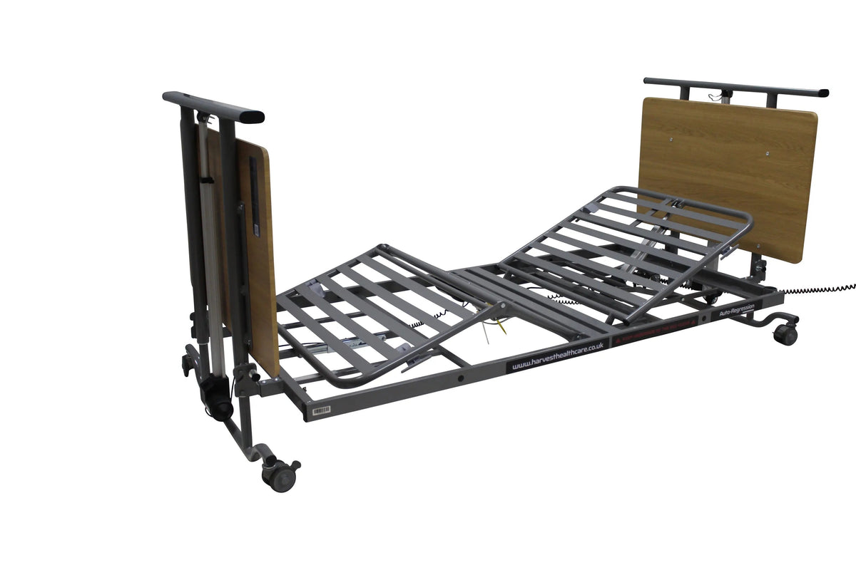 Harvest Woburn Ultra Low Hospital Bed with Mattress SelfiMed UK