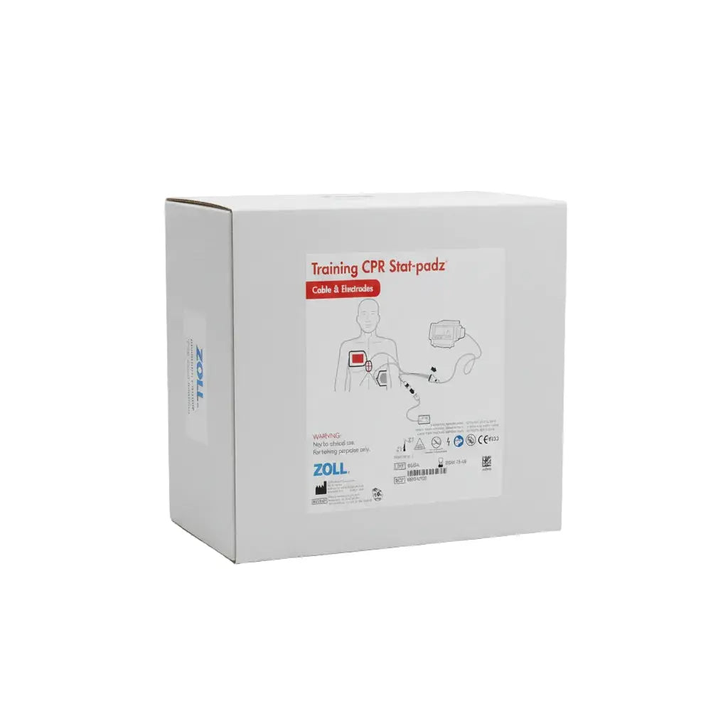 ZOLL 8900-0195 Training CPR Stat-Padz®, Replacement Pads (8/Case)- Expiry date is December Zoll Training Pads SelfiMed UK