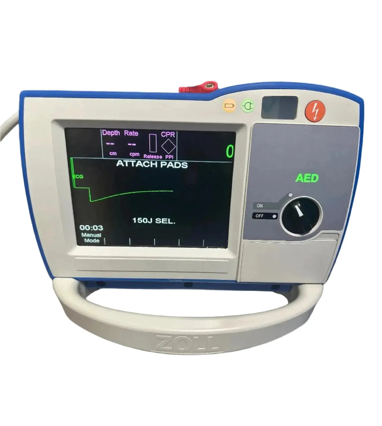 Zoll Defibrillator R-Series Plus with Pacing Function with No Battery defibrillator r-series SelfiMed UK