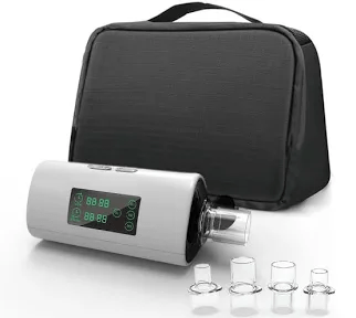 AFDEAL Portable CPAP Device Cleaner with LED Display and Carrying Bag - SelfiMed UK