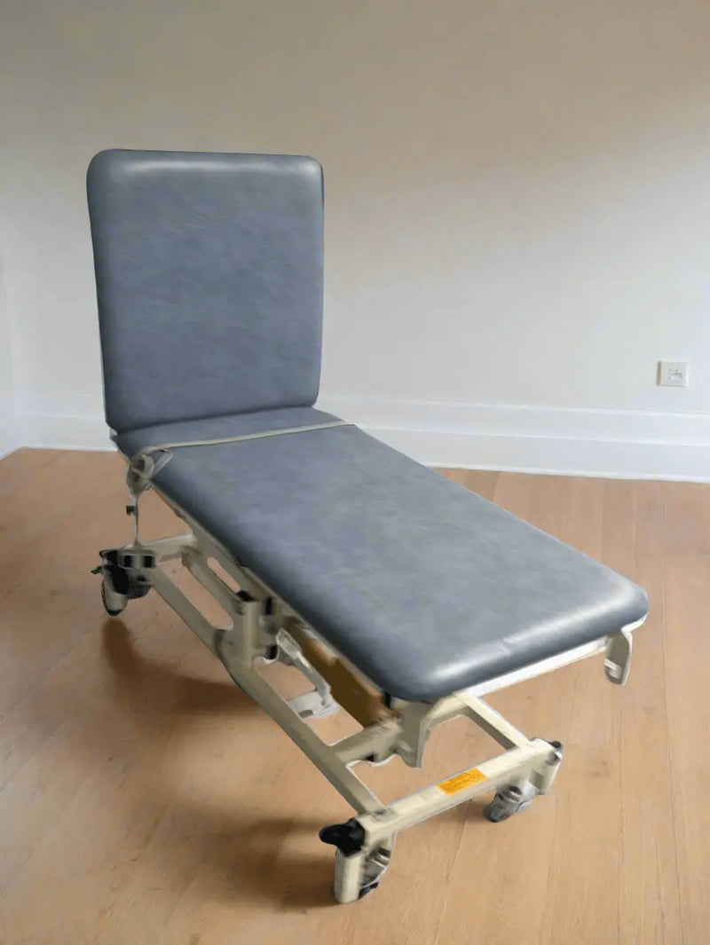 Akron 2 - Section Electric Patient Couch - SelfiMed UK