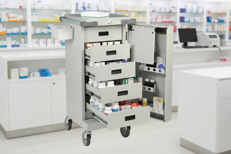 Bristol Maid Lockable Drugs Cabinet with Key - SelfiMed UK