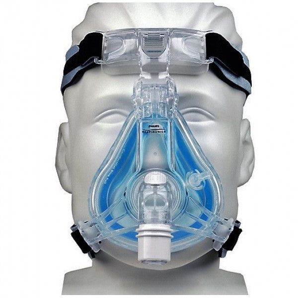 Philips Respironics ComfortGel Blue FULL Face CPAP / BiPAP Mask with FREE Headgear