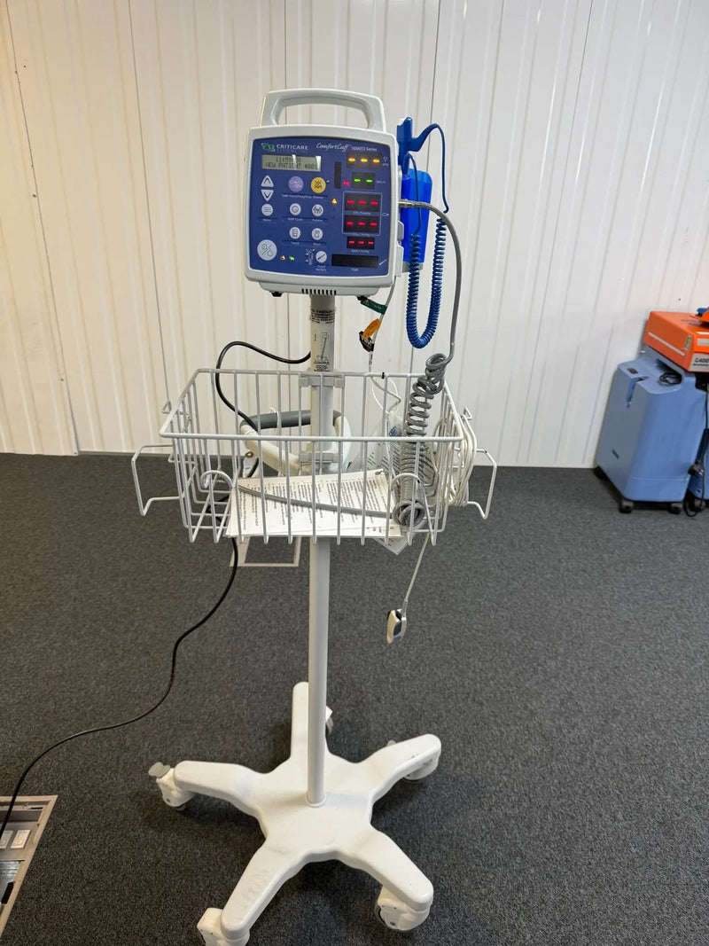 Criticare 506NT3 Comfortcuff Series Monitor on a Trolley Stand - SelfiMed UK