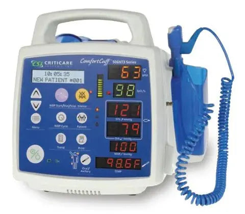 Criticare 506NT3 Comfortcuff Series Monitor on a Trolley Stand - SelfiMed UK