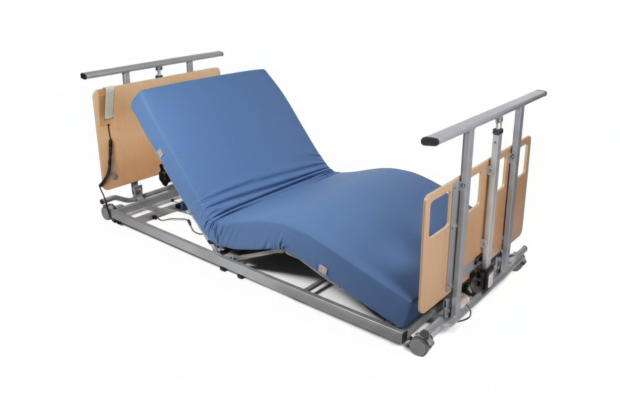 Harvest Healthcare Woburn Ultra Low Electric Bed SelfiMed UK