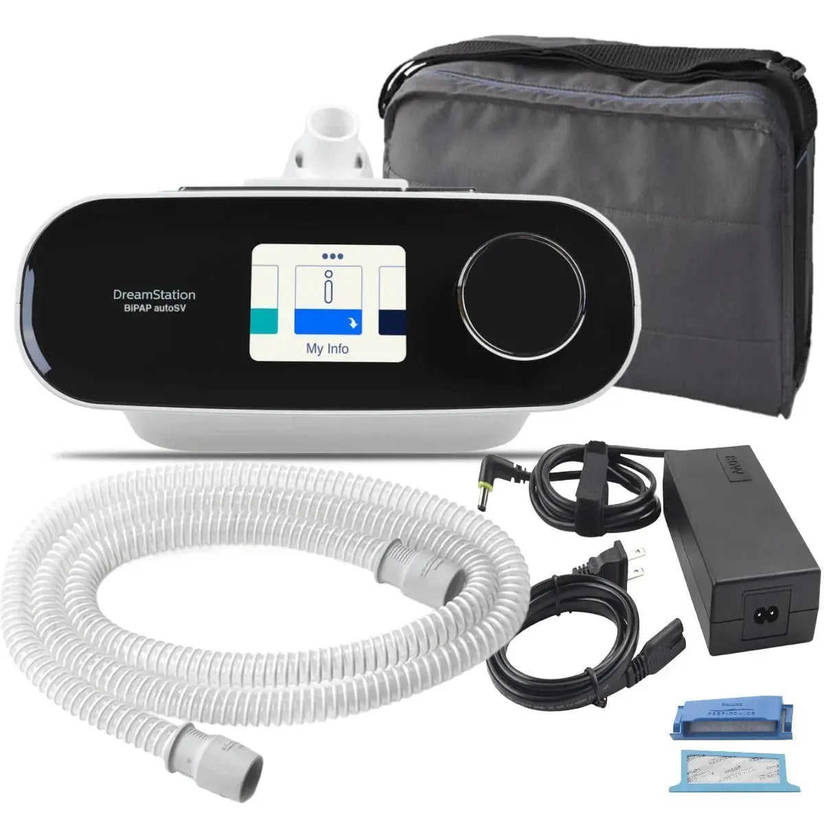 Philips Respironics DreamStation BiPAP Machine ST30 GB Auto CPAP (2022) - Complete Bundle SelfiMed UK