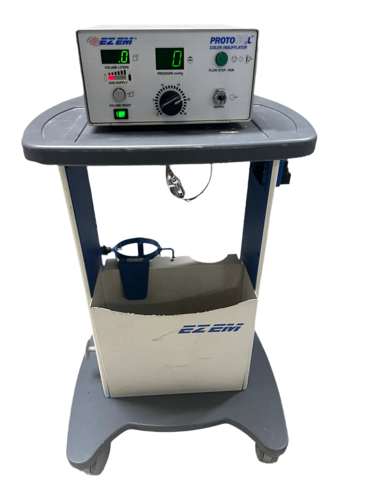 EZEM Protocol Colon Insufflator with Trolley Stand protocol colon insufflator SelfiMed UK
