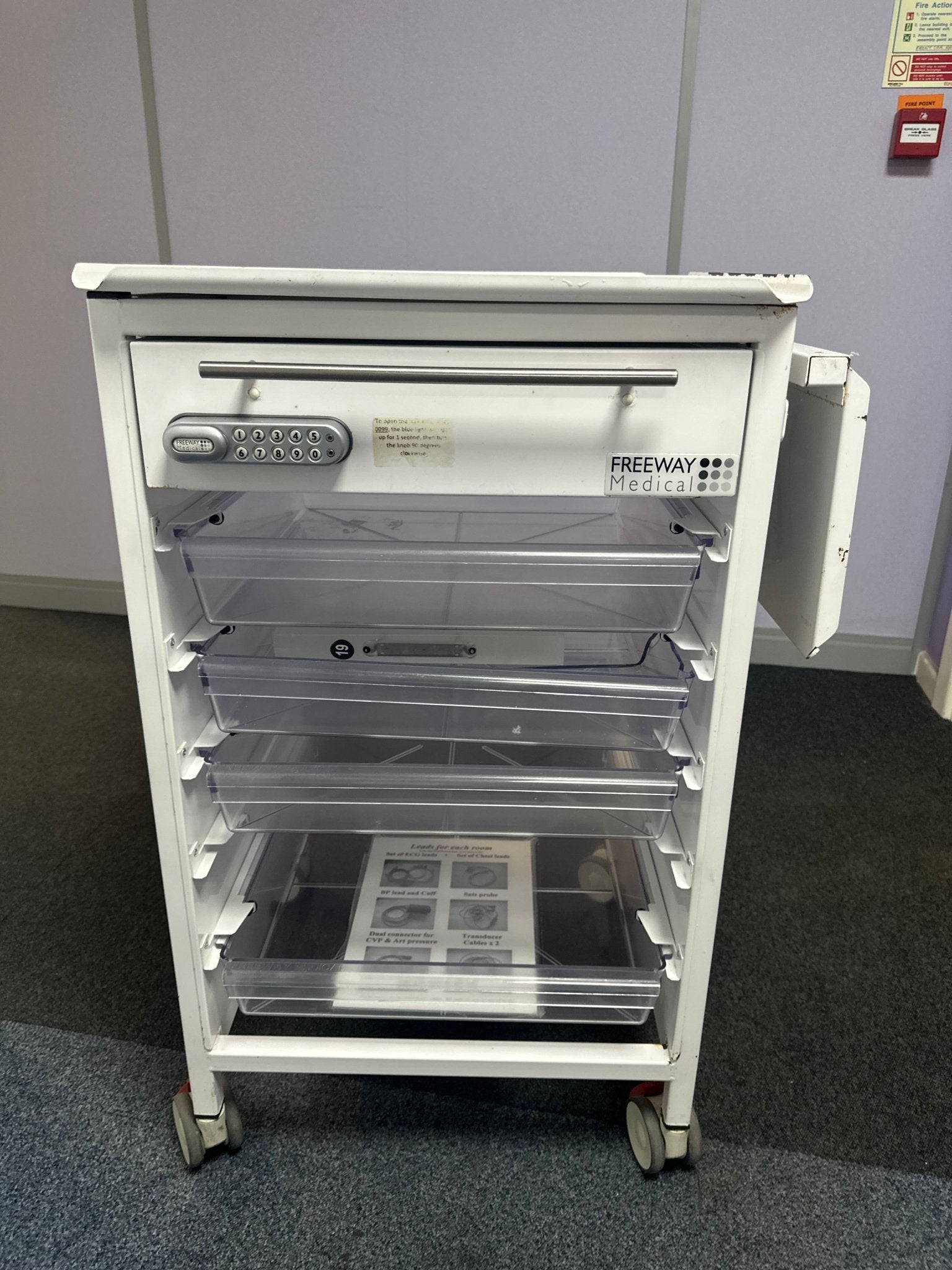 Freeway Medical Mobile Cabinet - SelfiMed UK