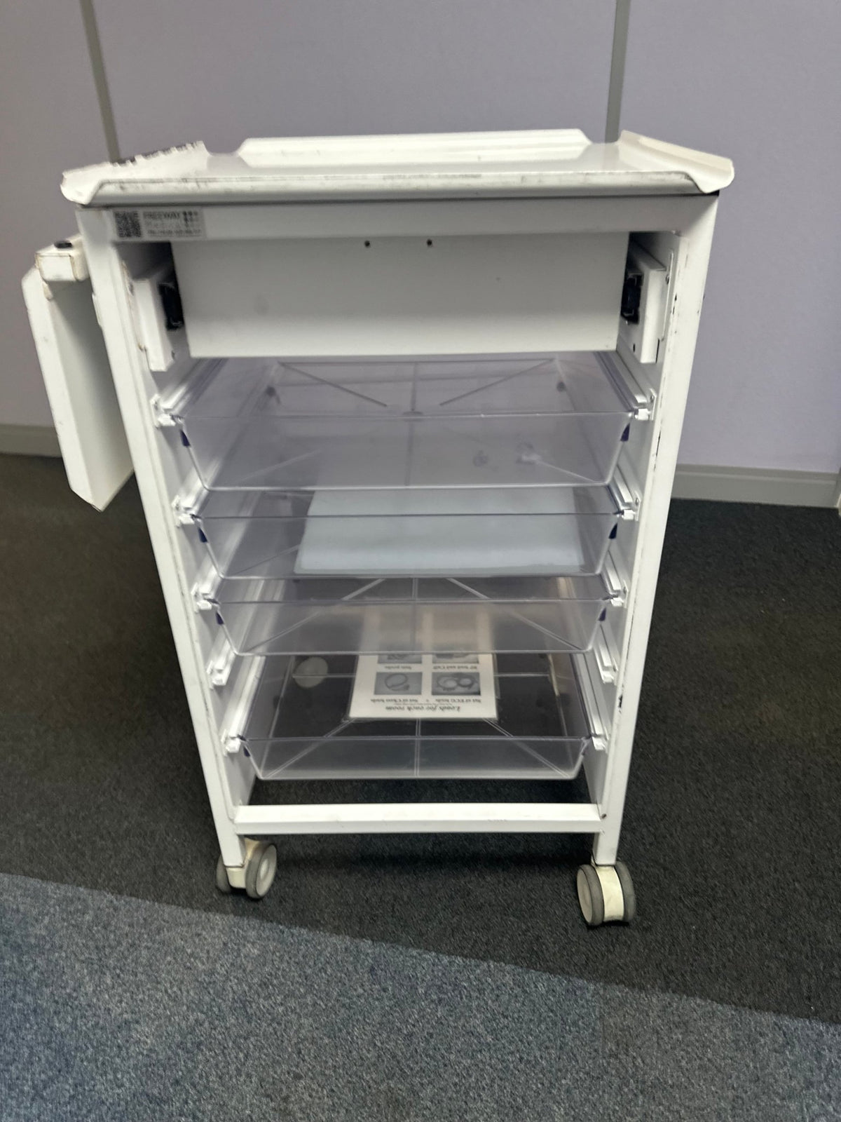 Freeway Medical Mobile Cabinet - SelfiMed UK