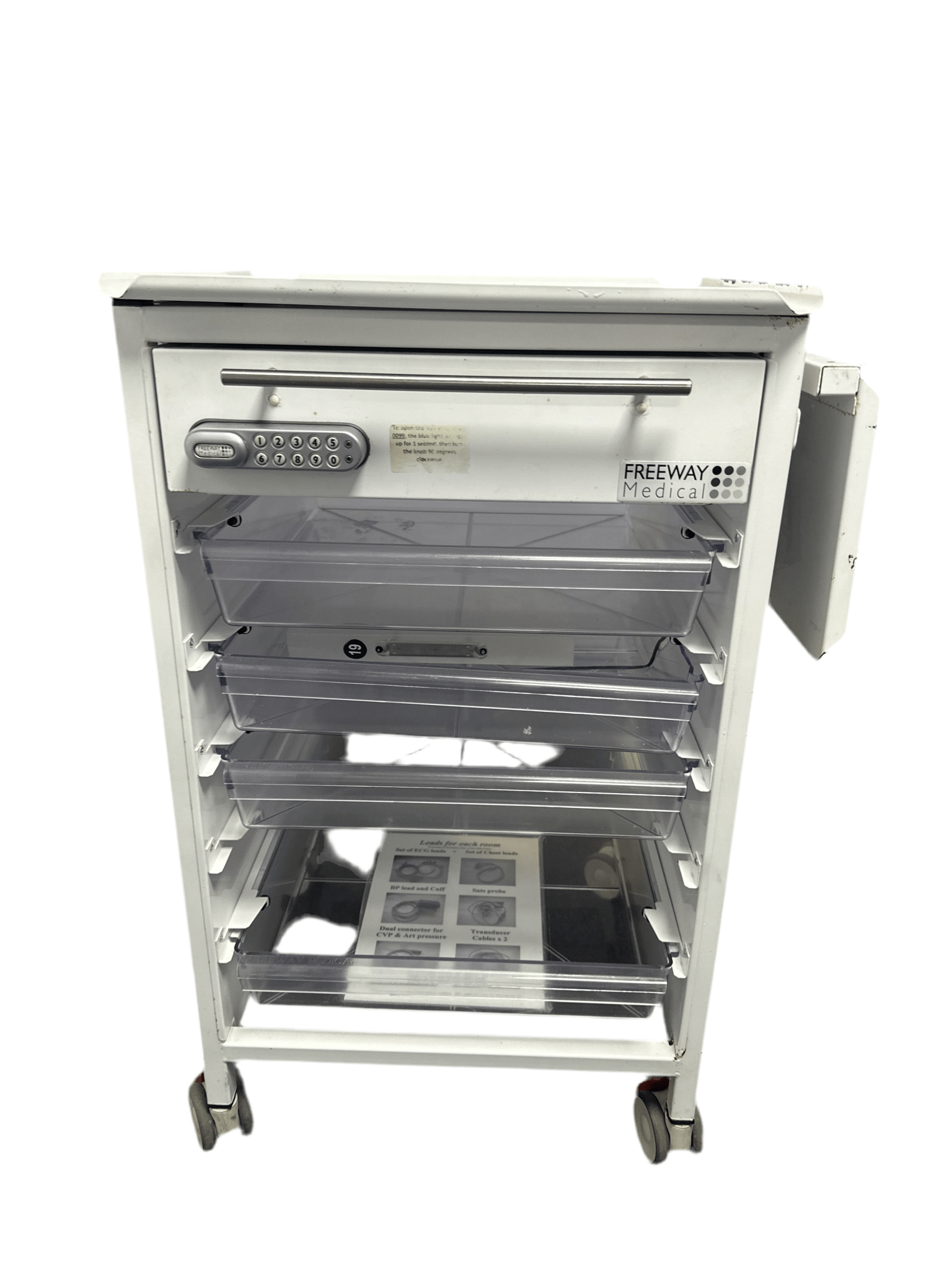 Freeway Medical Mobile Cabinet - SelfiMed UK