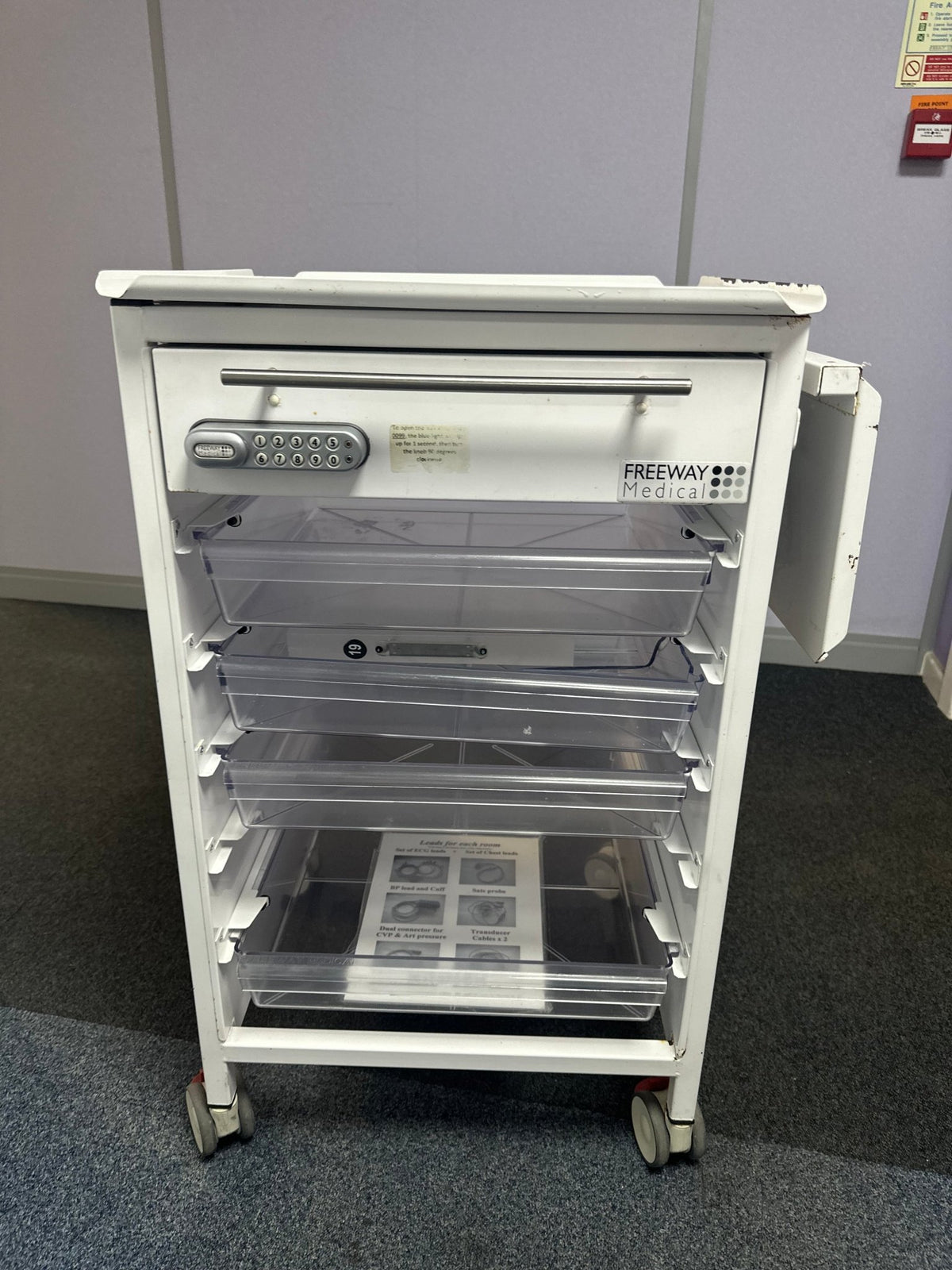 Freeway Medical Mobile Cabinet - SelfiMed UK