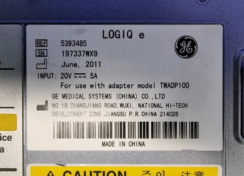 GE Logiq e Ultrasound System - SelfiMed UK