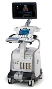 GE Logiq E9 Ultrasound Machine (2019) with GE ML6-15-D Linear Probe (2023) SelfiMed UK