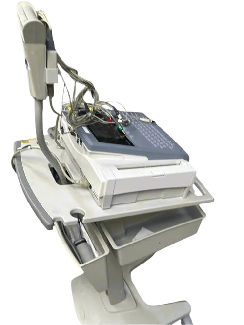 GE Mac 1600 ECG machine with ECG Leads - SelfiMed UK