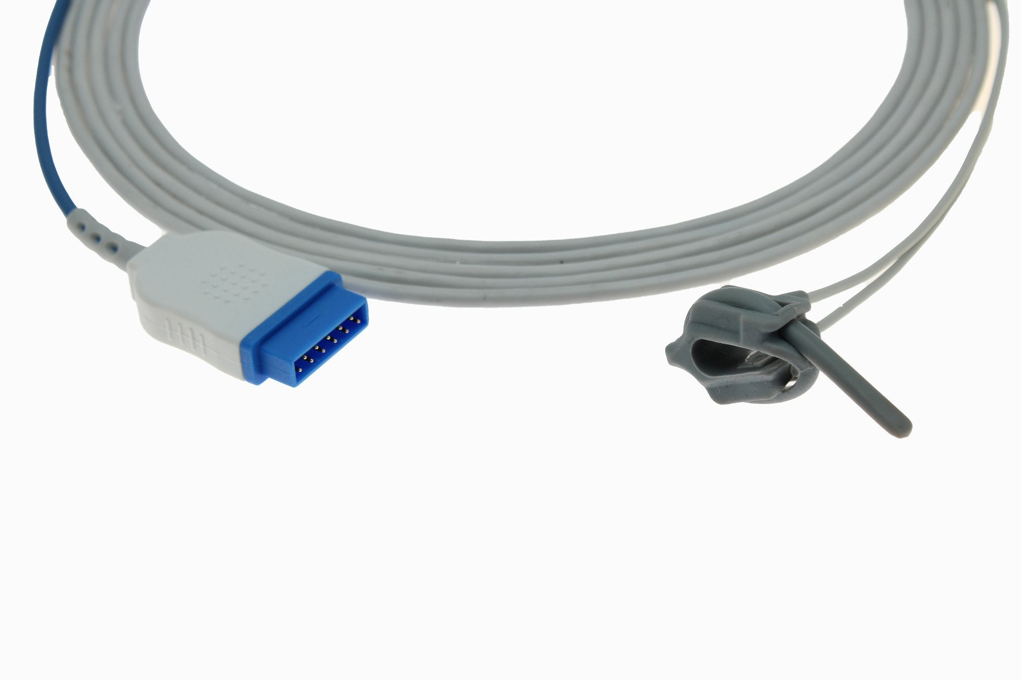 GE Marquette Medical device cable with connector on a white background