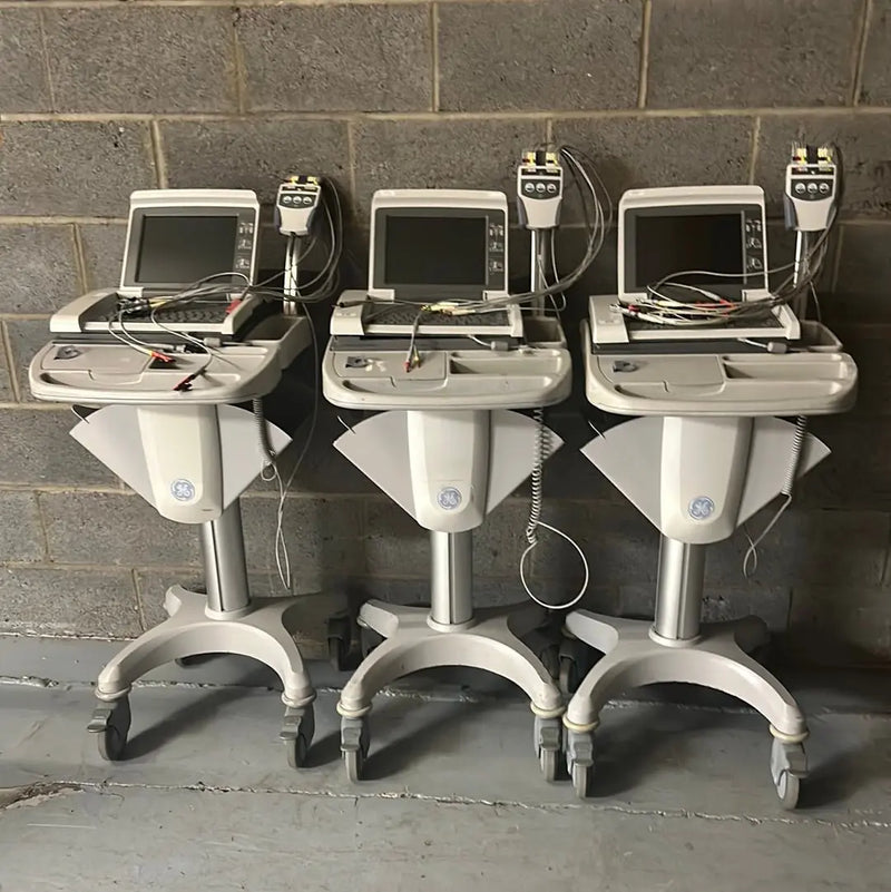 GE Marquette MAC 5500 EKG Machine / ECG with 10 ECG Leads - SelfiMed UK