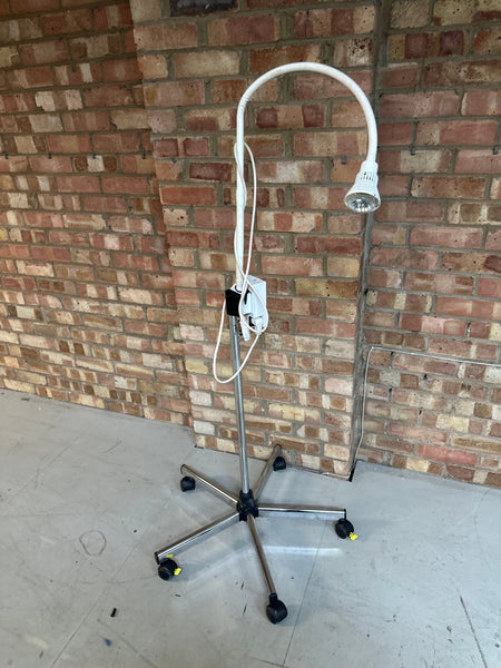 Heine HL1200 Examination Lamp, Lightweight Wheeled Stand - SelfiMed UK