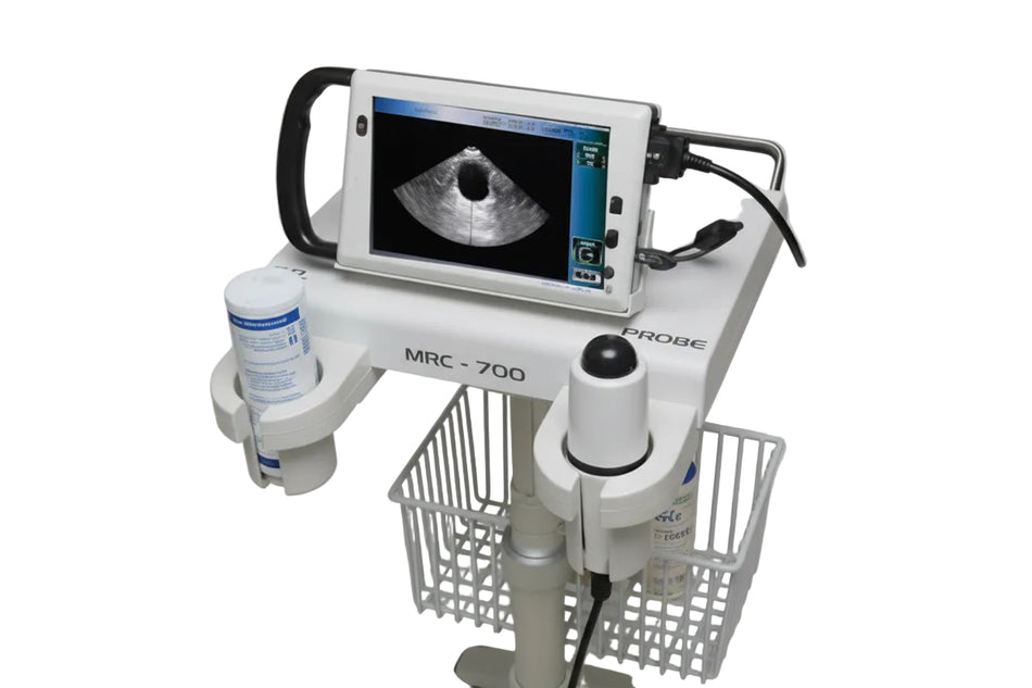 CubeScan BioCon 700 Bladder Scanner on Stand with Power Supply and Stand