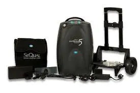 Sequal Eclipse 5 with autoSAT Oxygen Concentrator - SelfiMed UK