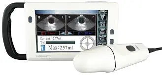 CubeScan BioCon 700 Bladder Scanner on a trolley stand- Missing Power Supply SelfiMed UK